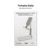 Adjustable Folding Desktop Phone Stand for Live Streaming and Online Classes