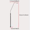 Camping Lantern Stand Light Hanger Outdoor Picnic Yard Portable Lawn Lamp Pole Lamp Post for Beach BBQ Summer Work Light Yard