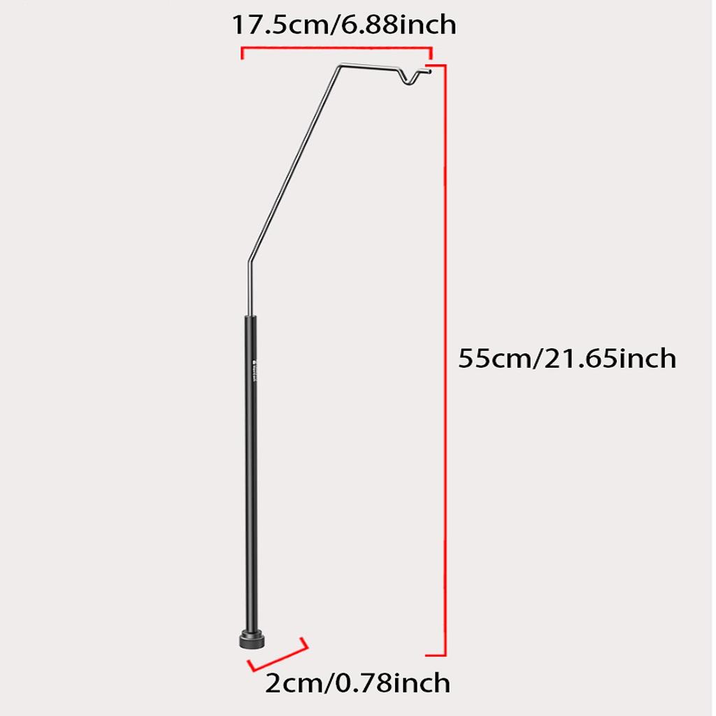 Camping Lantern Stand Light Hanger Outdoor Picnic Yard Portable Lawn Lamp Pole Lamp Post for Beach BBQ Summer Work Light Yard