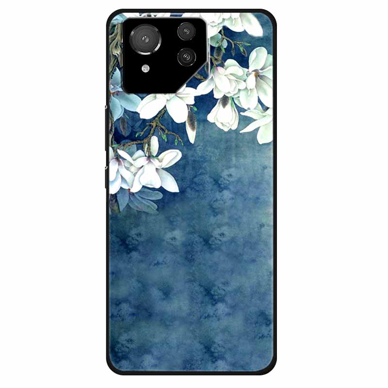For Asus ROG Phone 8 Case Lovely Soft Silicone Lion Fundas For ASUS Rog Phone 8 Pro Cover Marble Cat Phone8 8pro Protector Bag