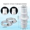 Pool Hose Coupling Pool Equipment Easy To Install Pool Hose Adapter Hose Fittings Pool Hose Connection for Swimming Pool