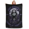 Ozzy Osbourne  Tribute Throw Blanket Black Sabbath Rock Band Plush Couch Blanket x Inches Multisize Bedspread