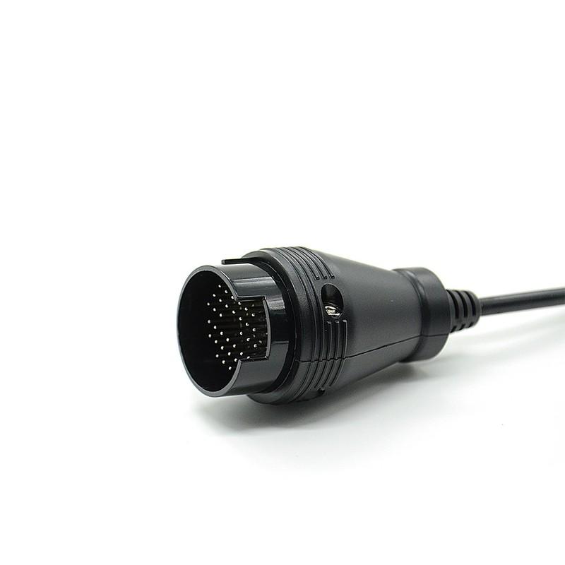 High quality For Benz MB 38 Pin to 16 Pin OBD OBD2 OBDII Diagnostic Adapter Connector Cable for Mercedes for Benz 38Pin to 16Pin