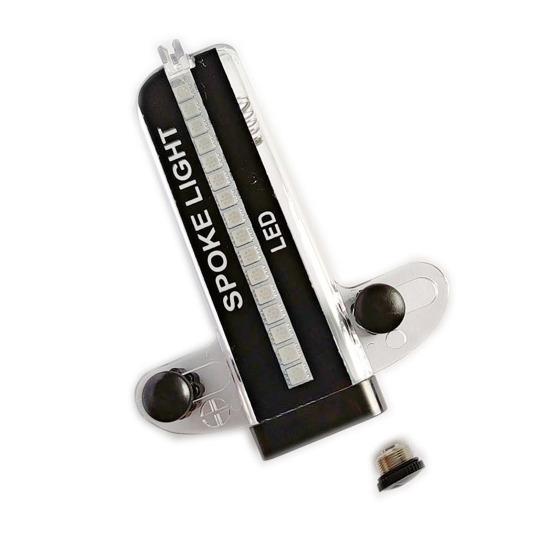 Bike Spoke Light IPX6 Waterproof Night Riding Safety Warning Lamp 32 LED Bicycle Rim Wheel Decoration Tire Lamp Bike Accessories