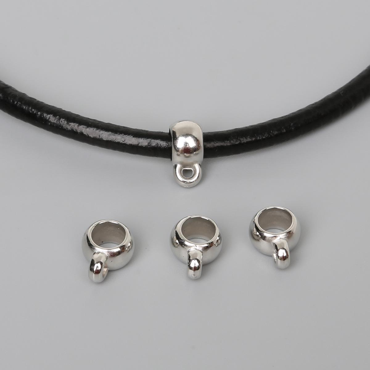 

Пластикова CCB плоска кругла підвісна пряжка DIY Jewelry Bracelet Necklace Pack Accessory Pack