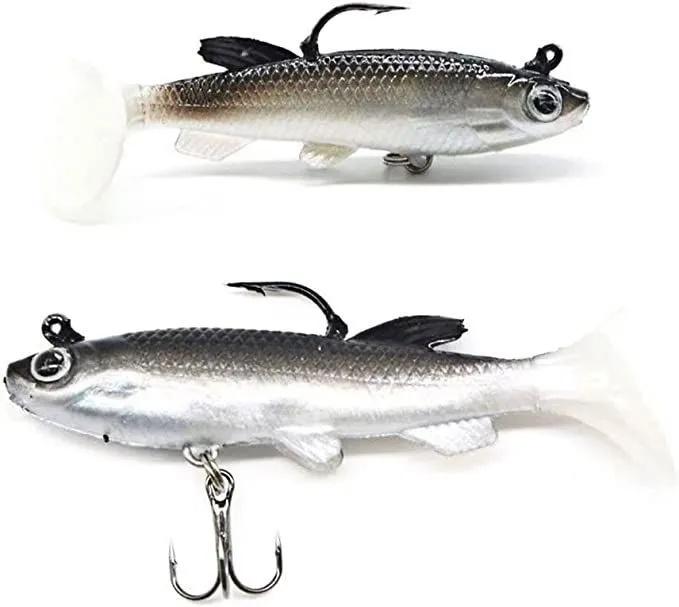 Life-Like Fishing Lure Bait Tackle Crankbait Sharp Hook Minnow Tool