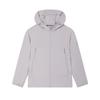 Milano Series Multi-Pocket Outdoor Casual Versatile Hooded Jacket Men Jacket Dark-Gray Purple F11M525702F-PU
