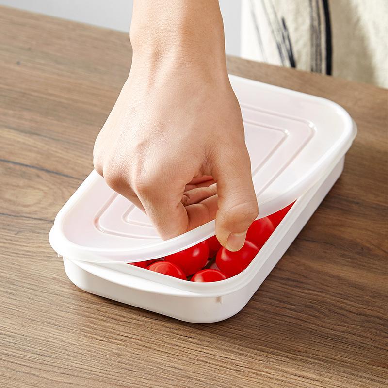 Kuchyňské vzduchotěsné nádoby na obilí a cereálie, těstoviny a knedlíky, multifunkční úložné boxy do lednice