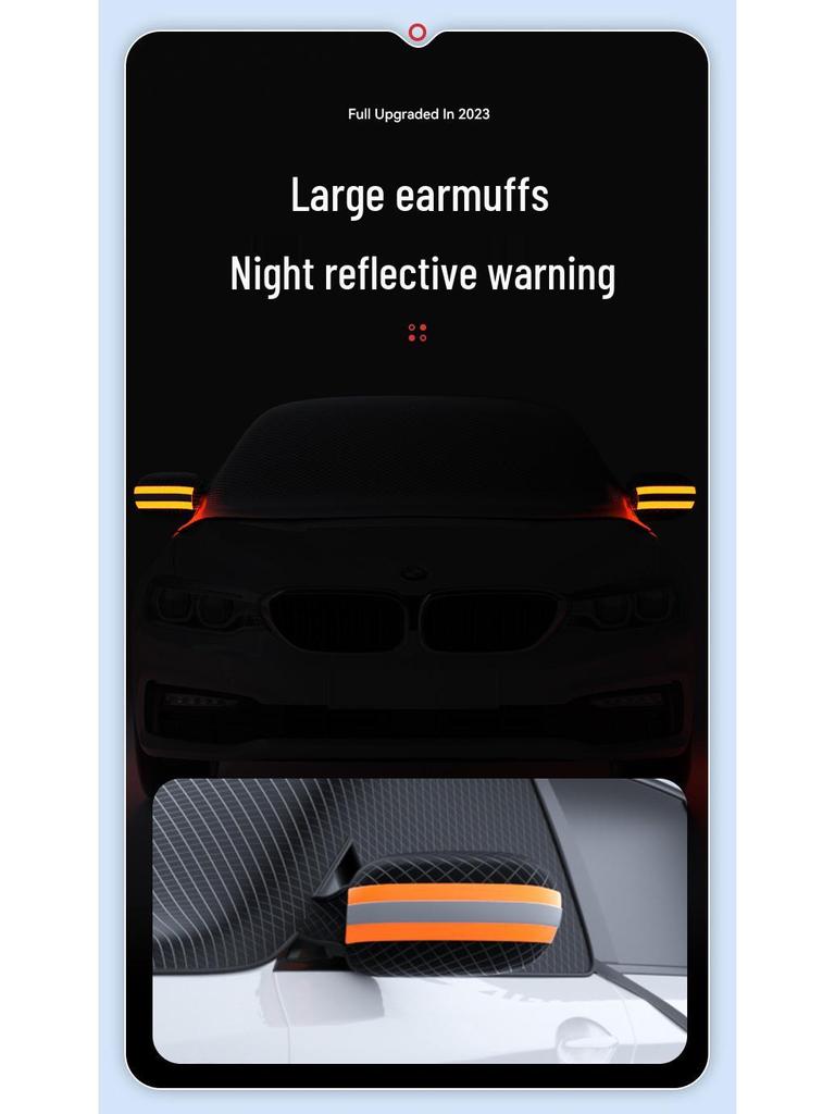 Thickened Winter Snowproof Car Windshield Shield
