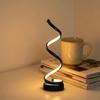 Modern Creative Spiral Table Lamp 3 Colors Dimmable USB LED Night Light for Living Room Office Bar Bedroom Decoration Lighting