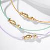 14K Lucky Fish Golden Ball Knot Bracelet (6 Types)