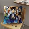 3D D-Detektiv Conan Anime Kissenbezug Auto Überwurfskissenbezug für Sofa Auto Weihnachtsgeschenk 40x40cm 45x45cm