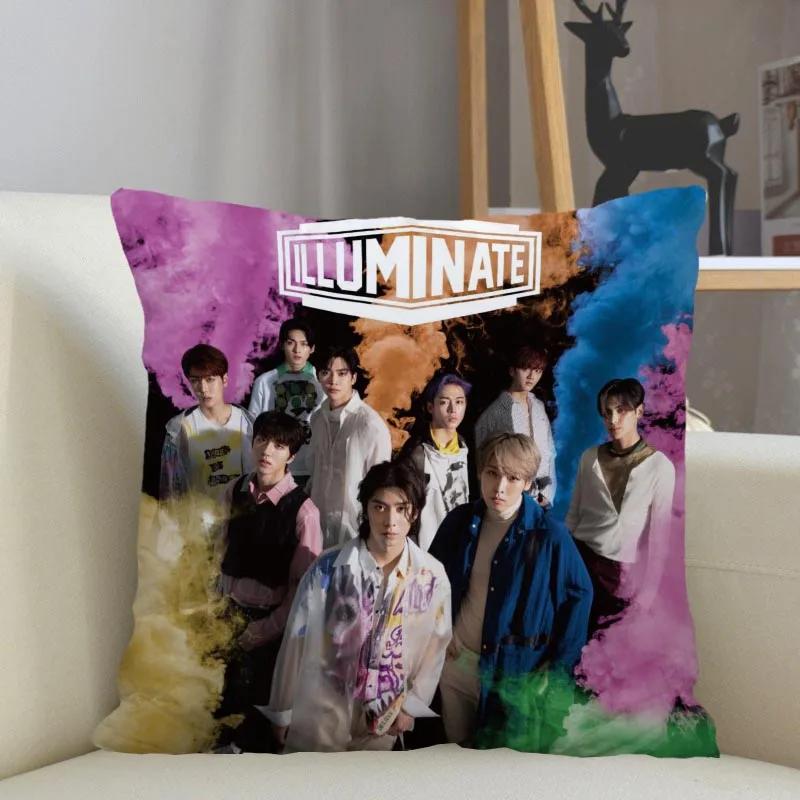Musife Custom KPOP SF9 Pillowcase Home Decoration 45x45cm Zipper Square Pillowcase Throw Pillow Cover Drop Shipping 04.24