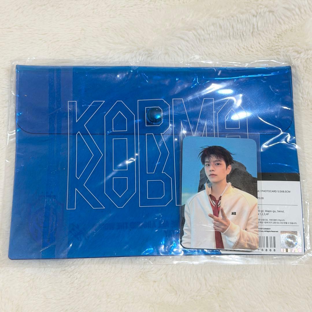 

[USED] straykids KARMA Pop-Up PVC Pouch Seungmin