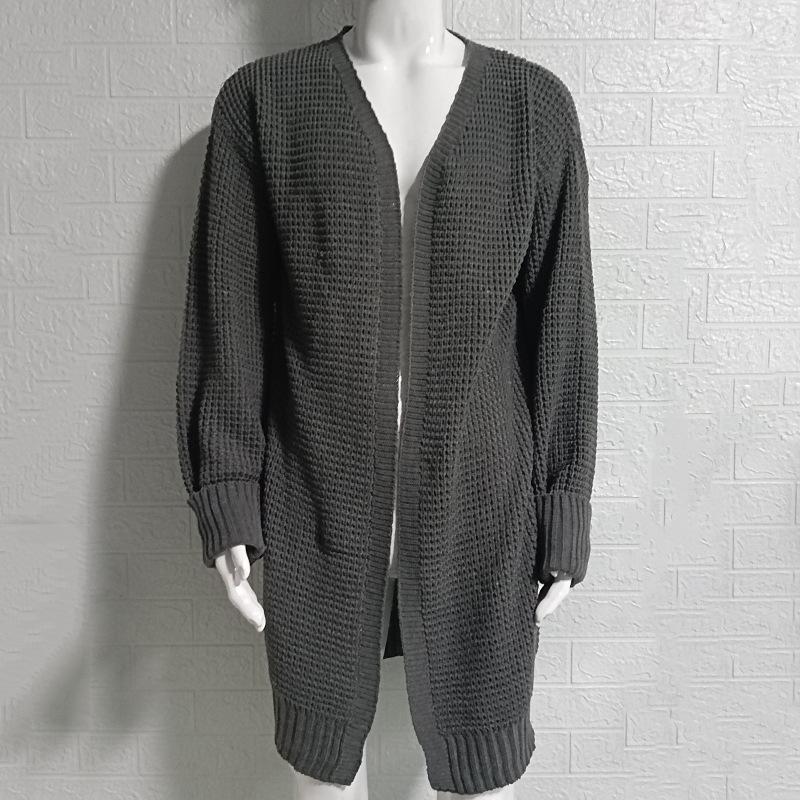 Однотонный Свободный Вязаный Зимний Свитер Нового Стиля для Мужчин S