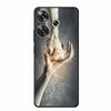 6.79" For Poco M6 4G Case POCOM6 Phone Cover Black Silicone Soft Back Cover Case For Xiaomi Poco M6 4G Case M 6 Protective Coque