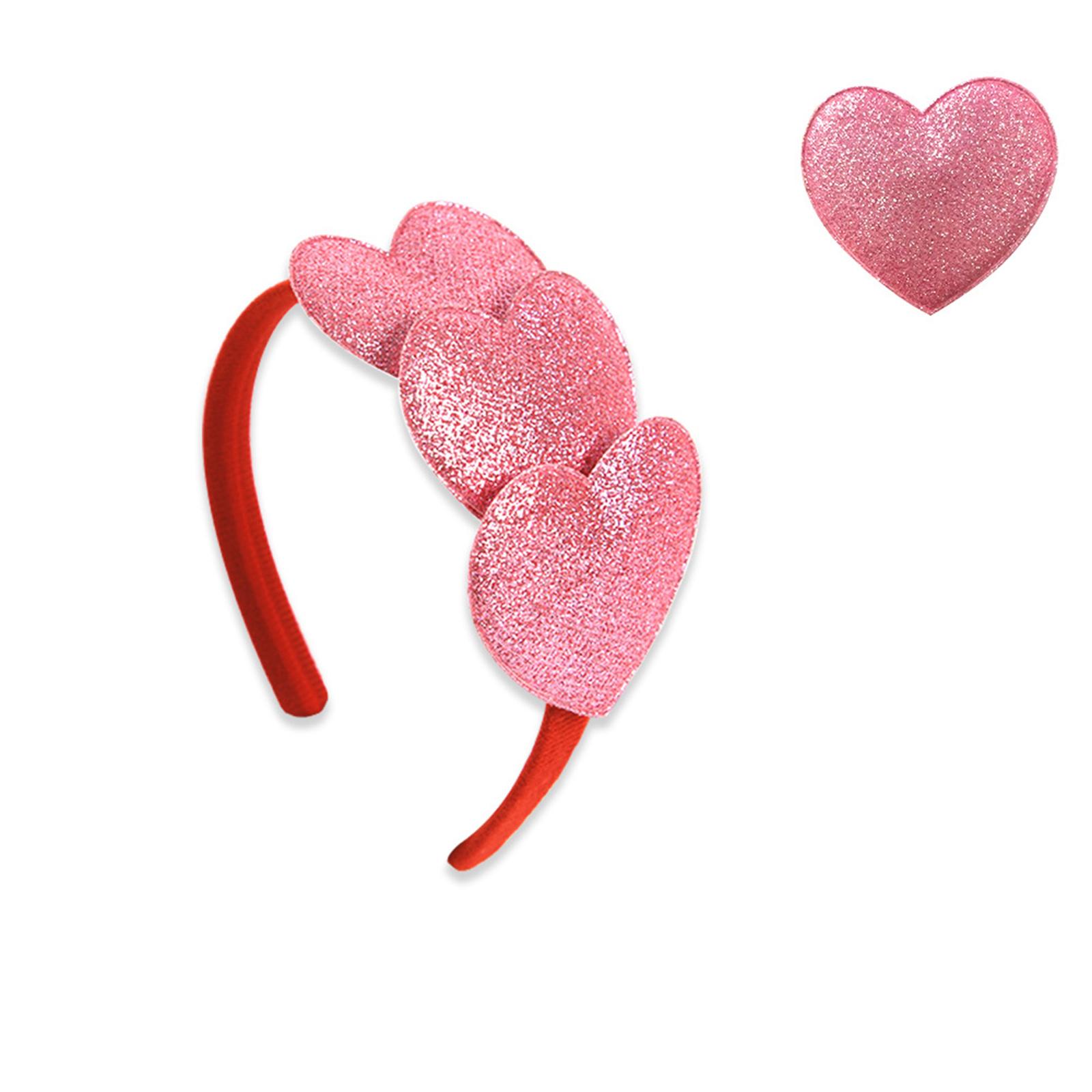 

Introducing Our Valentine s Day & Wedding Red Glitter Heart Statement Headband One Size