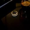 18K Gold Plated Pearl & Diamond Open Ring: High-End Fashion Jewelry for Women