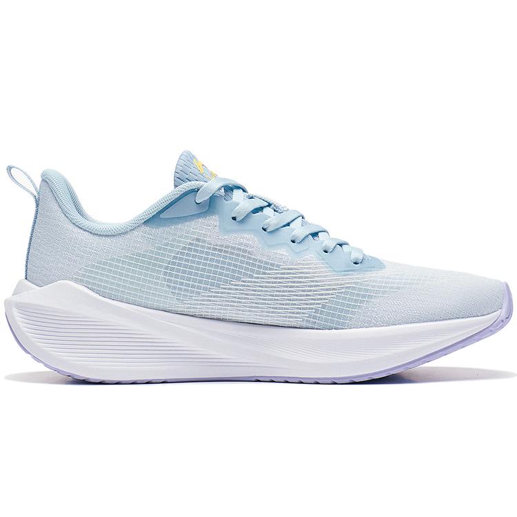 Li Ning Wuyue Slip Resistant, Abrasion Resistant, Breathable Low Top Running Shoes Women's Light Belly Blue ARST004-5