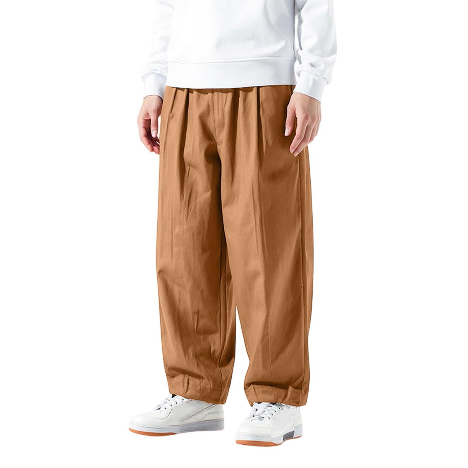 

Повседневные брюки, Длинные брюки для мужчин XXL коричневый