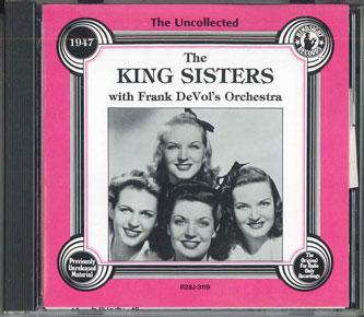 

CD KINGSISTERS 1947 R28J3119 HINDSIGHT Japan Obi Jazz Used