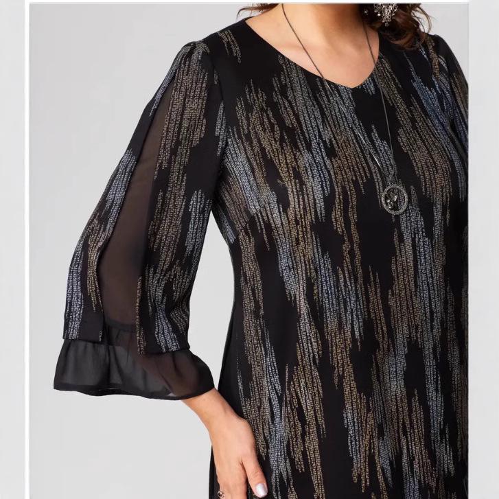 2023 V-Neck Fashion Slimming Dress - New Arrival