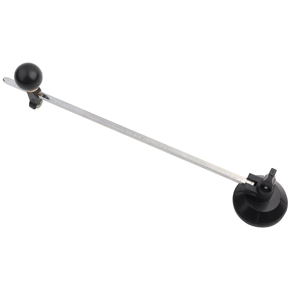 Glass Cutter 6 Wheel Circular Cutting Cutter with Suction Cup (#1)
