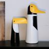 Charming Cartoon Style Yellow-Beaked Duck Resin Ornament for Home Decor