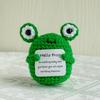 Cute Crochet Frog Toy - Fun Animal Gift