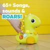 Bright Starts Crawl & Count Go Go Dinosaur [6 Months and Up] Crawling, Chase, Educational Toy, Early Childhood Education, Foreign Language 12506