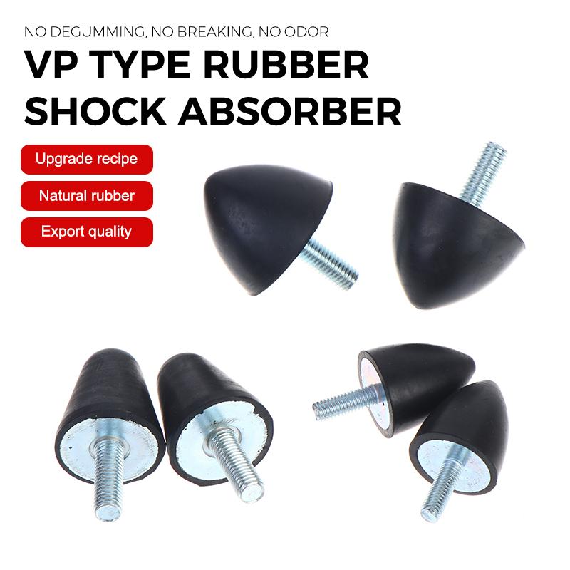 2 Stück vp Typ Konischer Gummi-Stoßdämpfer Kollisionsschutz Pufferpolster Füße Vibrationsisolationsbasis für Maschinen