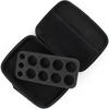 Portable Beyblade Case with Handle, Durable, Built-in Sponge, Shock Absorbing, Storage Case for Beyblade Burst, Gift for Kids, Black