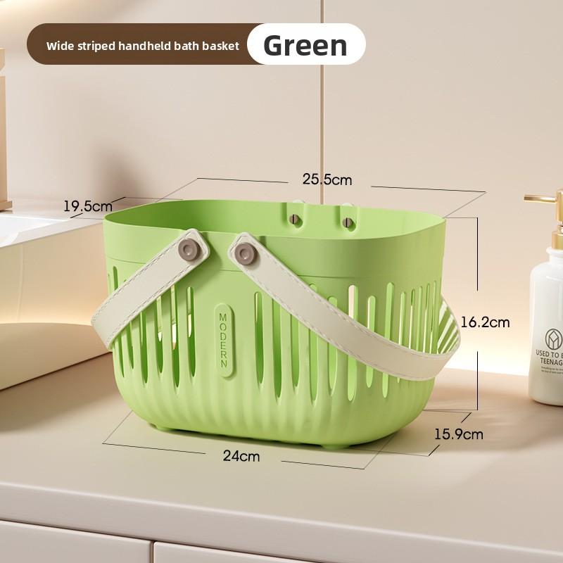 Student Dormitory Bath Basket Washing Basket Bathroom Storage Basket Portable Laundry Laundry Basket Large Capacity Large Storage Basket