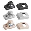 2Pcs Sun Visor Hook Clip Bracket Hanger Compatible Interior Visor Clip Hook Clip Bracket Replacement Car Accessories