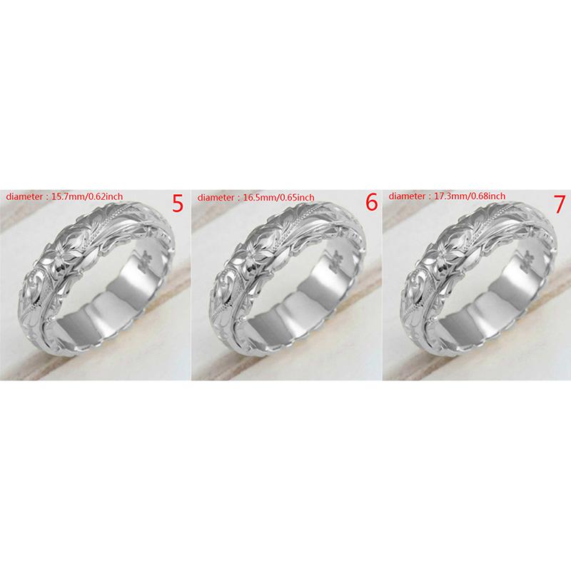 Wykwintny damski pierścionek ze złota 14K, zawieszony, grawerowany pierścionek z kwiatem, prezenty rocznicowe