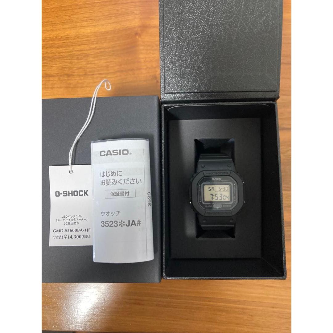 Casio G-Shock G-SHOCK GMD-S5600BA-1JF Unused item