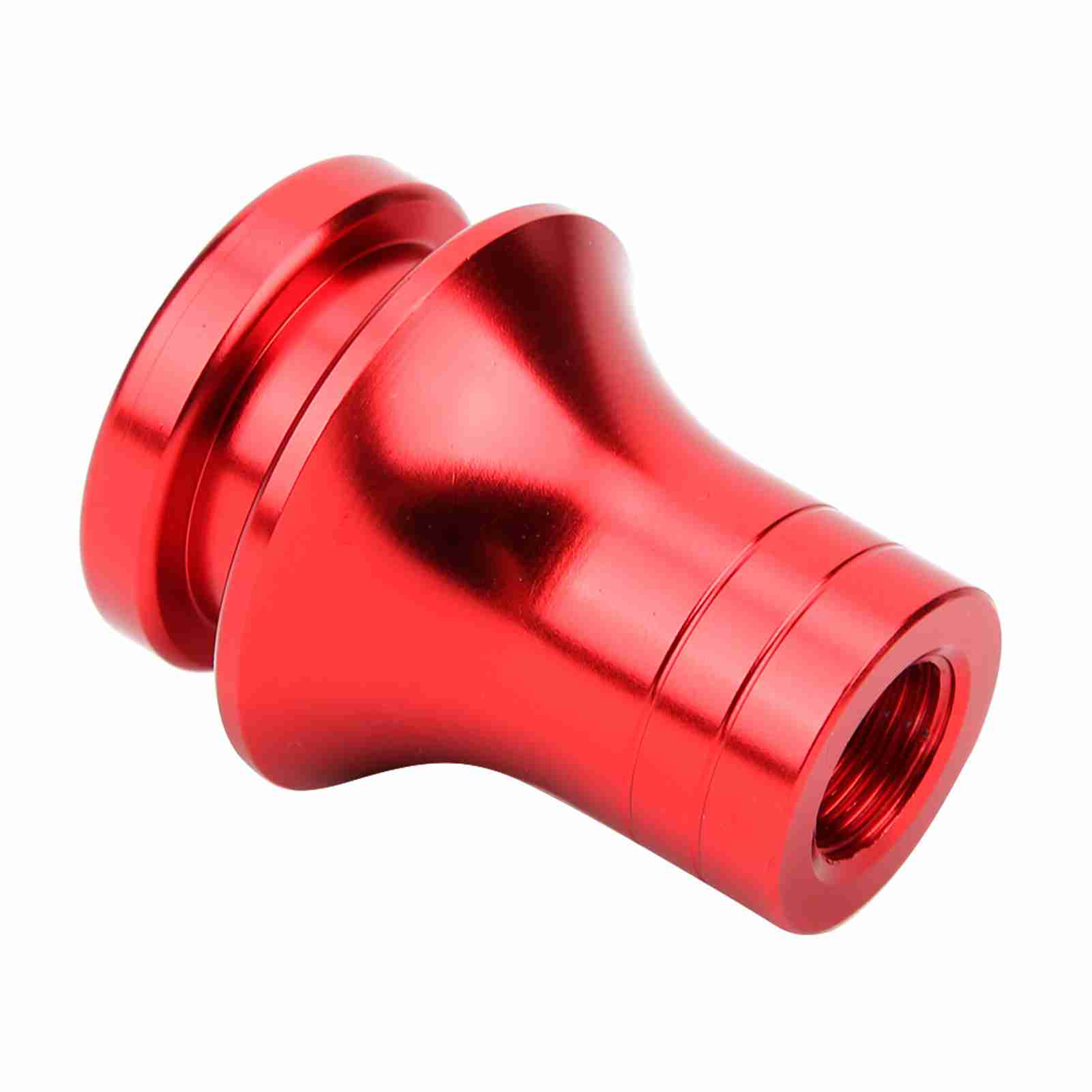 

Красный Набалдашник рычага переключения передач Чехол Стопорная гайка Адаптер Резьба M12 x 1.25 Подходит для Subaru