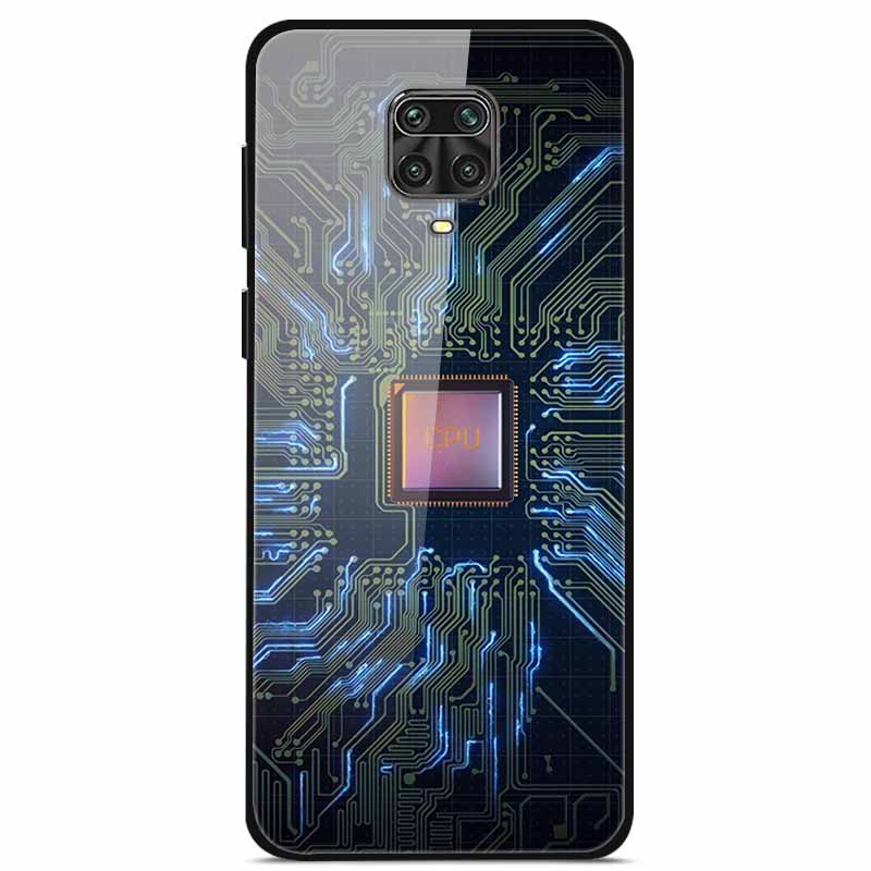 For Xiaomi Redmi Note 9 Pro Case Tempered Glass Hard Phone Back Cover for Redmi Note 9S 9 S Cases Hongmi Note9S Note9 9Pro Coque