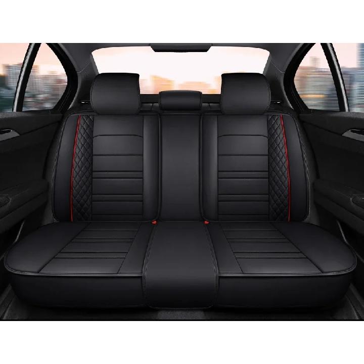 Full Coverage Pu Leather Car Seat Covers for Dacia Duster Sandero Renault Clio Fiat Panda Lancia Seat Arona Cors Car Accessories