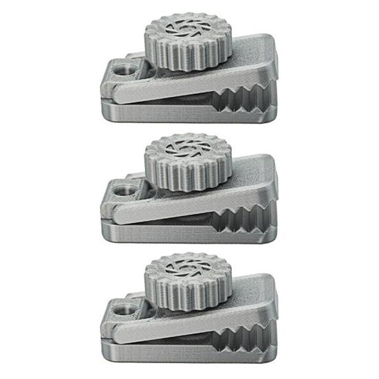 1/2/3/4Pcs Camping Rope Clamp Tarp Clip Heavy Duty Lock Grip Camping Tent Fastener Holder Canopy Awning Shade Cover Clamp