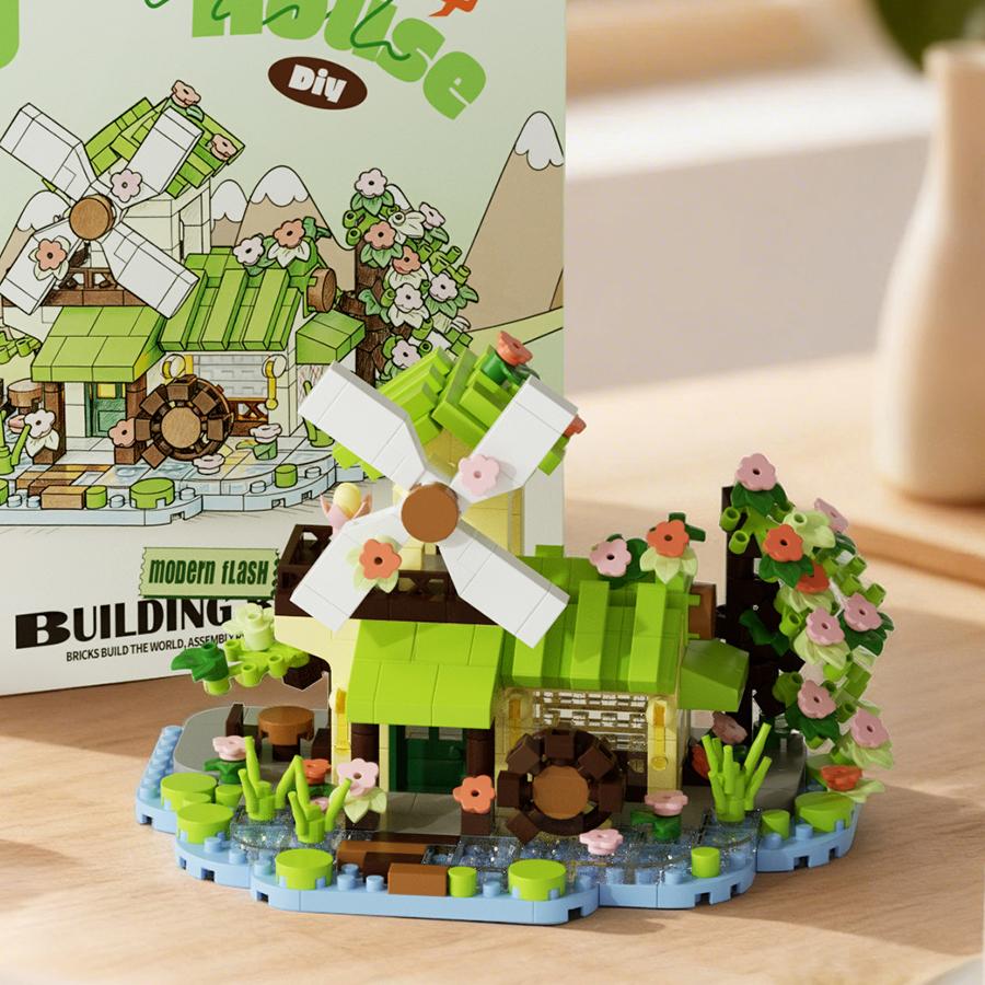 High-Standard Miniature Top-Grade Four Top-Grade Seasons First-Class Cabin High-Standard Assembly Superior-Grade Building-Bricks Construction-Kit
