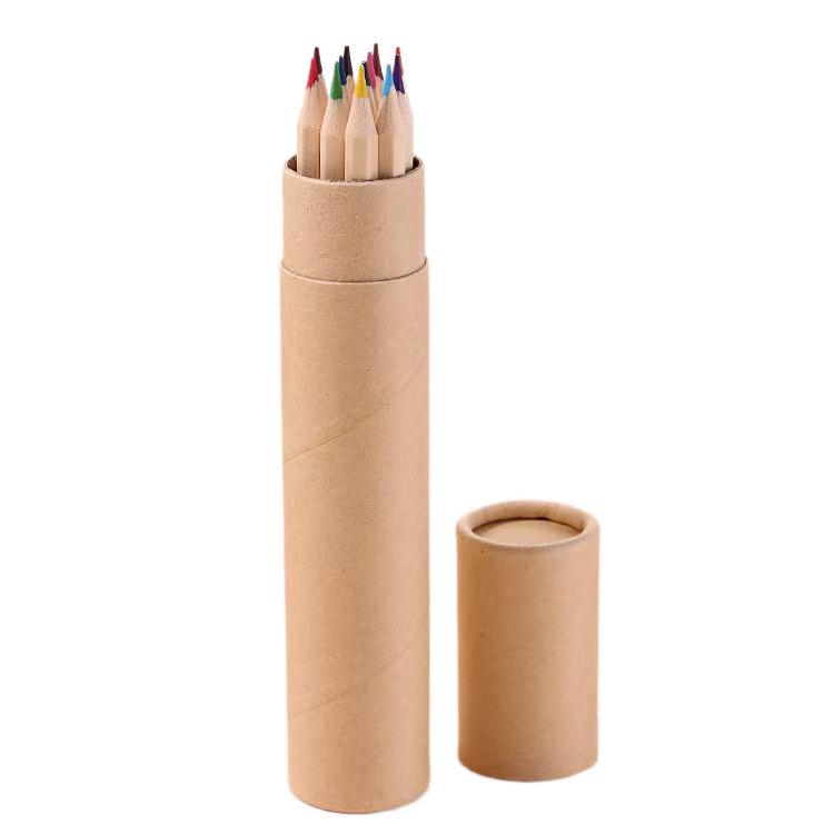 Colored Pencils for Kids - 12 Colors Pack for Drawing and Coloring