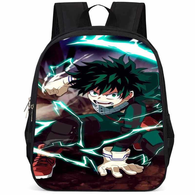 My Hero Academia 15-inch Large Capacity Lightweight Oxford School Backpack For Kids