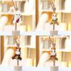 Plush Pony Mini Keychain Animal Keyring With Guitar For Girls Gift And Bag Decor