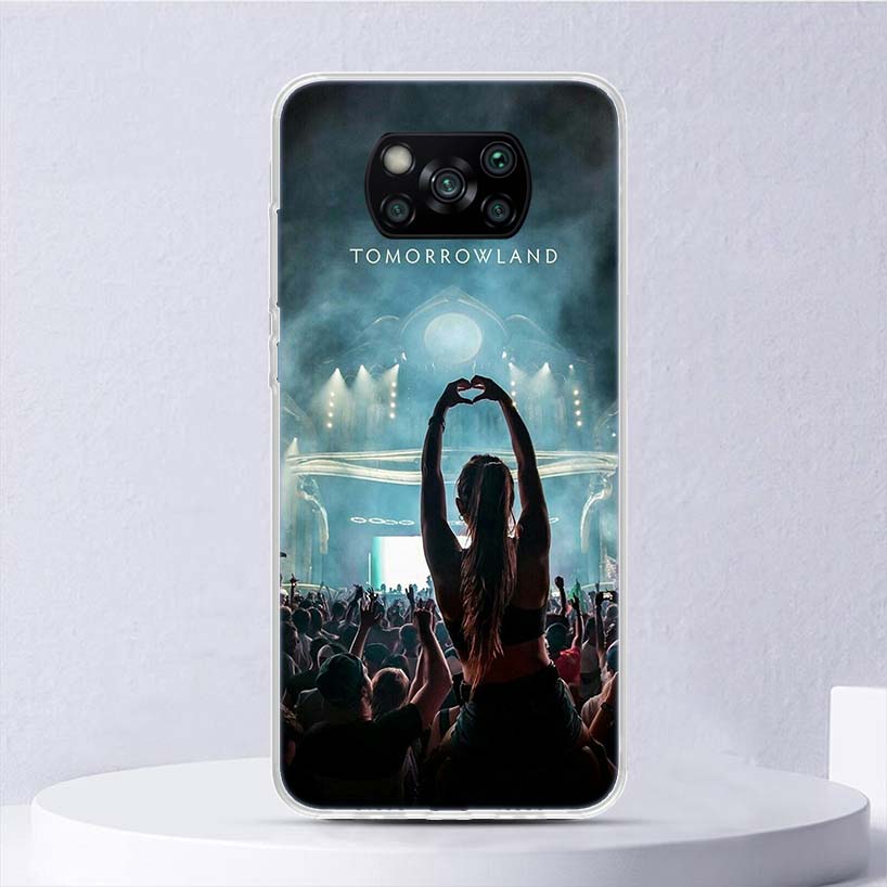 

Music Festival Tomorrowlands Soft Case For Xiaomi Poco X7 X6 X5 X4 X3 Nfc F7 Ultra F6 F5 Pro Phone Cover F4 Gt F3 M5S M4 M3 M5 M Xiaomi Poco X7
