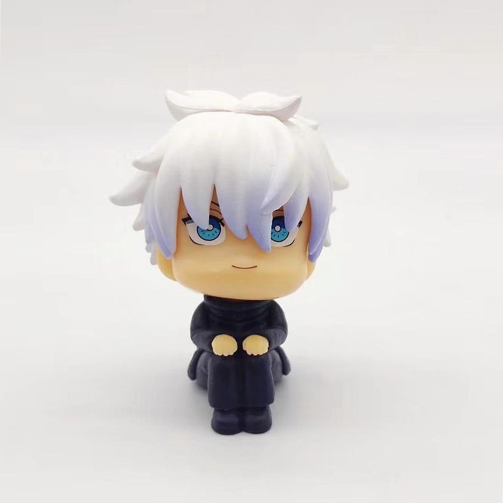 Anime Demon Slayer Figure Kamado Nezuko Kamado Tanjirou Kawaii Q Version Action Figural PVC Model Toys Gift