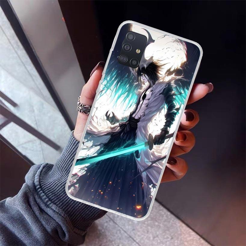 Bleach Ulquiorra Cifer 4 Handyhülle Für Samsung Galaxy A52 A51 A50S A32 A22 A12 A02S A72 A71 A31 A70 A30S Note 20 Ultra 10 Plus