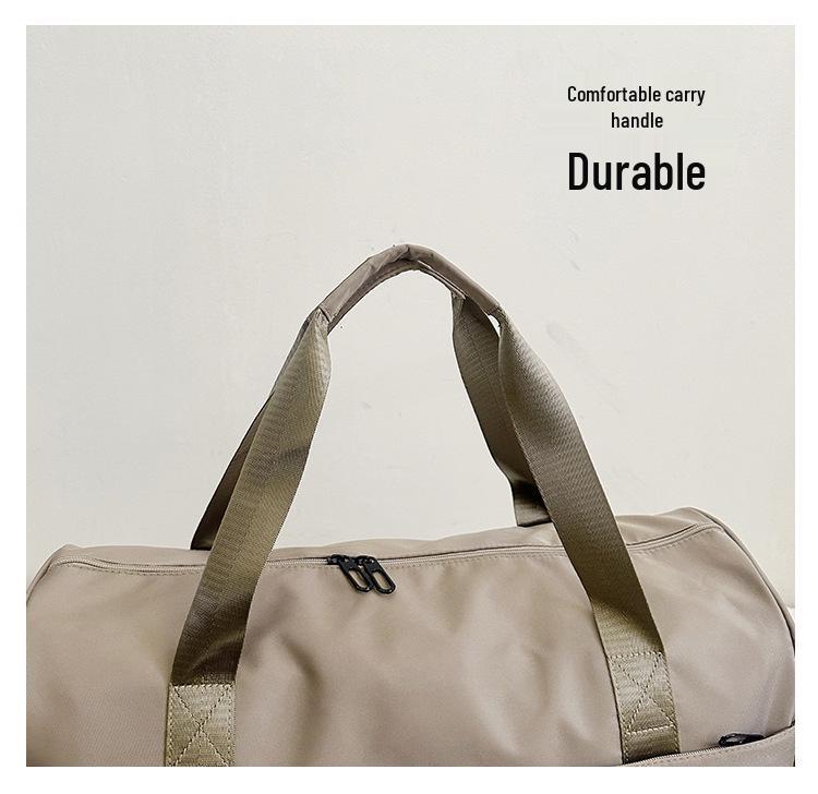 Men's & Women's Large Waterproof Travel Bag - Portable, Lightweight, Versatile for Short Trips and Dorm Use