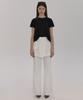 OIOI COLLECTION Wide Skirt Pants [White]