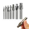 HSS Flat Countersink Drill Bit Set Designed for M3 M5 M6 M8 M10 Threads on CNC Milling and Engraving Machinery